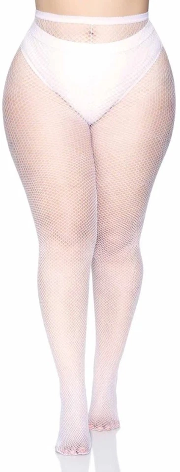 Pantimedias de red para mujer Queen negras|rojas|blancas Leg Avenue 9001Q Foto 1 de 1