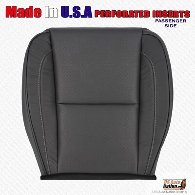 2012 2013 2014 Cadillac Escalade Platinum PASSENGER Bottom Leather Cover Black - Image 1 of 4