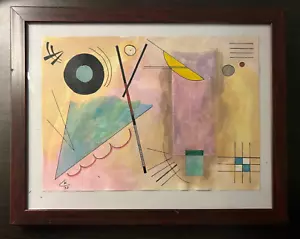 Wassily Kandinsky Mixed Media - Untitled - 1933 - Framed - Picture 1 of 9