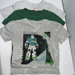 Lot Of 3 Shirts Boys Size XS (4-5) Short Sleeve Graphic T Shirts Spidey Buzz - Picture 1 of 11