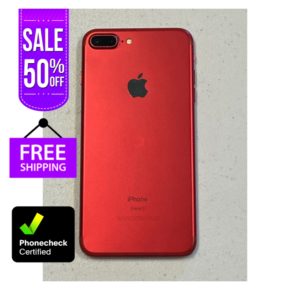 Apple iPhone 7 Plus Red 128 GB Cell Phones & Smartphones for Sale