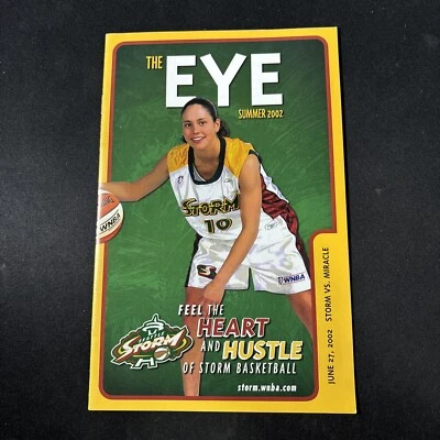 Seattle Storm vs Miracle - Programa WNBA - 27 de junio de 2002 - Sue Bird Año Novato Foto 1 de 4