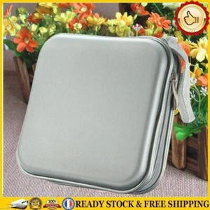 40pcs Capacity Disc CD DVD Wallet Storage Organizer Case Holder(Silver) - Afbeelding 1 van 7