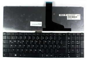 Deutsch Layout Schwarz Windows 8 Tastatur für Toshiba Satellite Pro C850 - Bild 1 von 1