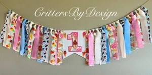 Ice Cream First Birthday Banner Party Accessories “New Handmade” - Picture 1 of 3