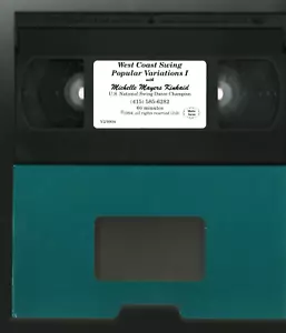 Popular Variations I - West Coast Swing Dance With Michelle Mayers Kinkaid VHS - Picture 1 of 3