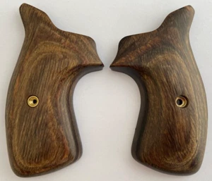 Kimber K6s (NOT DASA) Grips Smooth Walnut by Altamont Wood Grips - Picture 1 of 1
