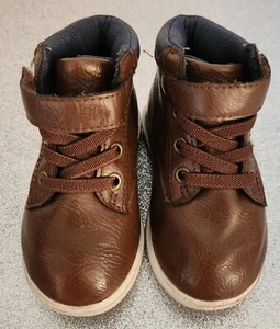 American Eagle Leder hellbraun Kleinkind Stiefel abnehmbarer Oberriemen Größe 5 - Bild 1 von 7