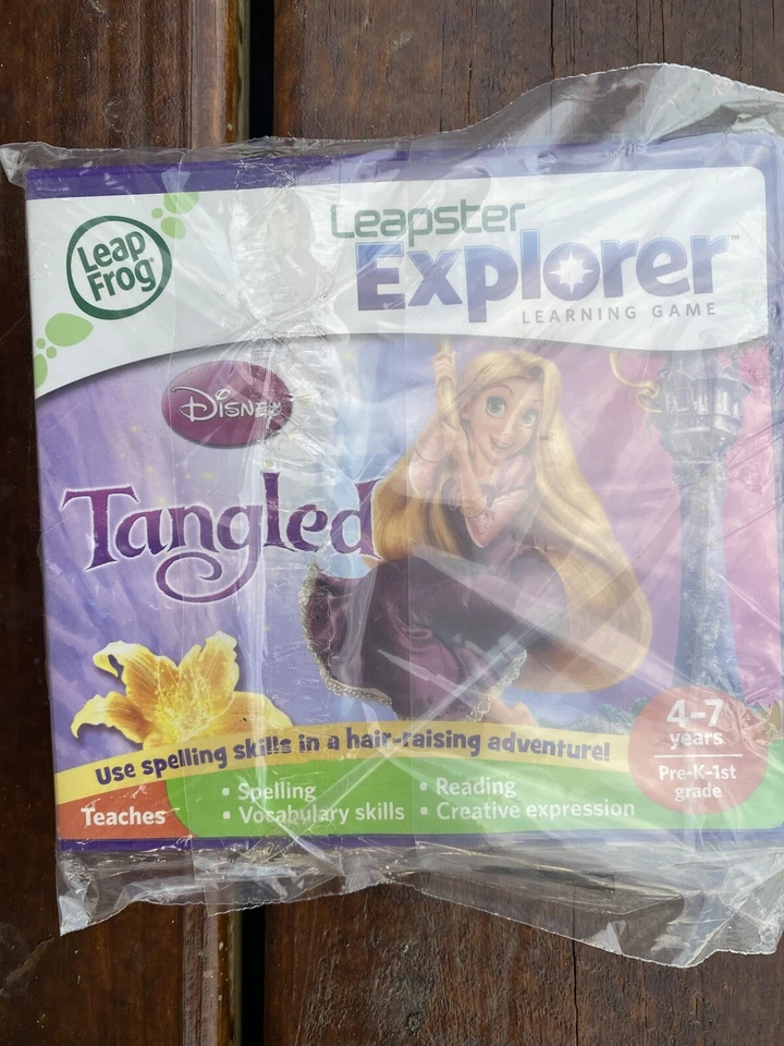 LeapFrog Disney: Tangled Learning Game (for LeapPad Tablets and LeapsterGS) - Image 1 of 4