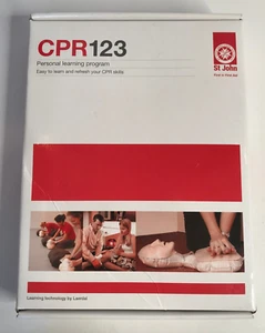 CPR 123 Personal Learning Programme Mini Anne Manikin DVD & Book - Foto 1 di 7