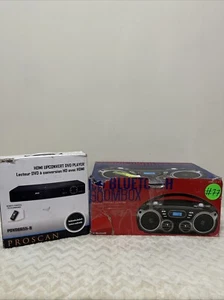 Lote de reproductor de DVD compacto HDMI y boombox Bluetooth PROSCAN PDVD6655 - Imagen 1 de 9