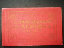 ALBUM RICORDO DI SUPERGA - LIBRETTO 12 CARTOLINE ANNI '20 - TORINO Ed CAMBURSANO