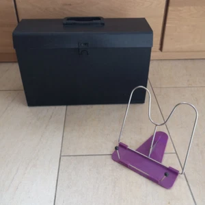 Archivbox Archivkoffer - beschichtete Pappe 17 Fächer - lose Blatt Ablage + ... - Bild 1 von 4