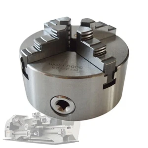 4-Jaw Self Centering Chuck Lathe Chuck 4.92"(125mm) for WM210V Lathe Chuck - Bild 1 von 12
