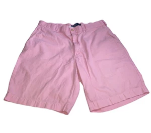 Vintage Polo Ralph Lauren Chino Shorts Pink Mens Sz 34 Tag, 32 Waist - Picture 1 of 6