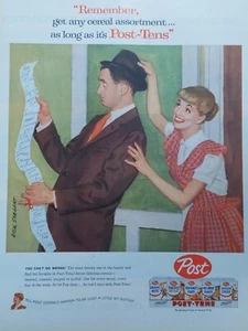 Vintage 1957 post post tens print ad. As long as it's post tens - Picture 1 of 1