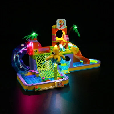 LocoLee LED Licht Kit für Lego 41720 Wasser Park Modell Bausteine Lichter Set - Bild 1 von 4