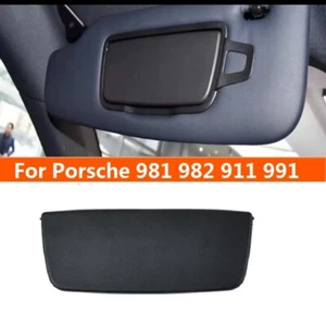 1x Sun Visor Mirror Cover Cap For Porsche 911 991 992 For Boxster For Cayman 981 - Picture 1 of 6