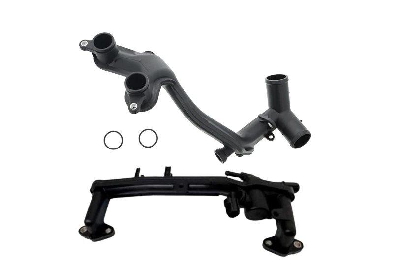 Brida de manguera de refrigerante con tubo de refrigerante BRITPART/WAHLER para JAGUAR XJ XK Foto 1 de 1