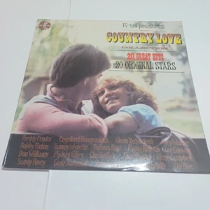 Country Love Collection 20 Great Hits Original Stars LP Record NM VINYL - Picture 1 of 4