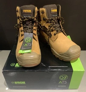 APACHE Arizona Boots Industrial Composite 200 Joule Toe Cap Waterproof Safety - Picture 1 of 24