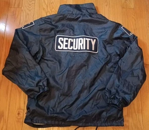 Edwards Unisex Security Guard Jacket Security Embroidered Size XS           /462 - Picture 1 of 11