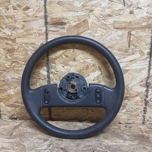 1987 1989 Ford Mustang Black Steering Wheel 87 89 GT LX Coupe Hatchback Hatch - Picture 1 of 10