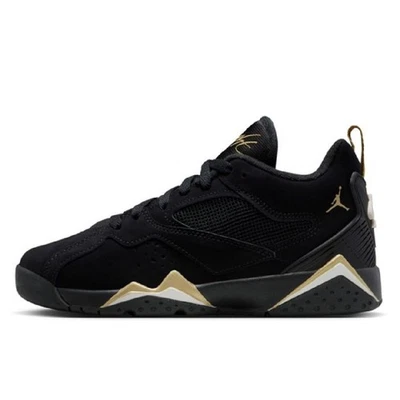 Big Kid's Jordan MVP 92 Black/Metallic Gold-Sail (HQ4427 007) - Image 1 of 4