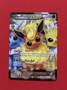 Flareon EX - RC28/RC32 - Radiant Collection - Generations - Pokemon Card - NM/LP - Picture 1 of 2