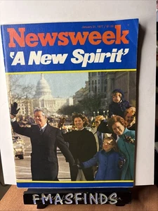 PR4 1977 JIMMY CARTER A NEW SPIRIT Jan 31 NEWSWEEK Magazine NEWSSTAND  - Bild 1 von 1