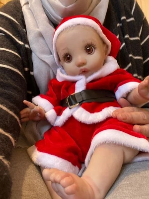 HEAVY Reborn Baby Doll - Christmas Baby - Peeka copy - 16” - 2kg - Image 1 of 4