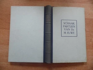Euwe / Prins: Schaakpartijen van Dr. Euwe 1920-1939 van Goor blau gebunden - Bild 1 von 3
