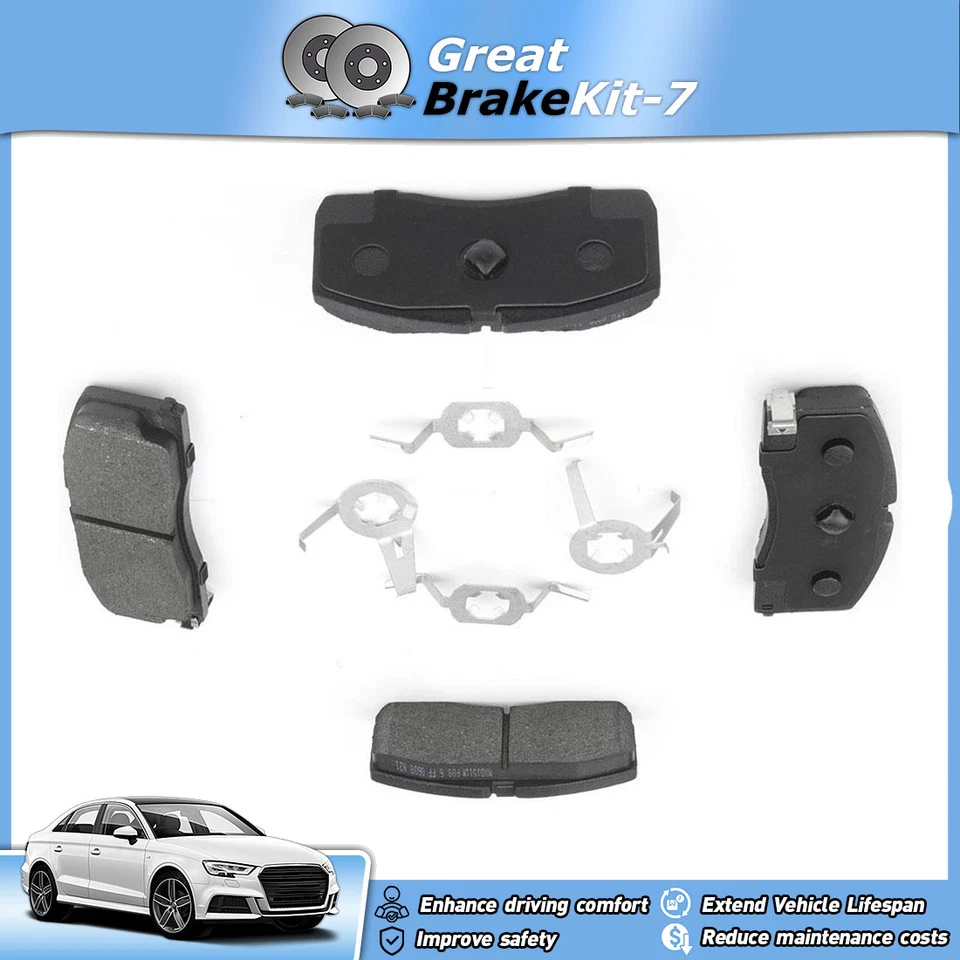 Kit de pastillas de freno de disco delanteras para 2008 2009 FAW F1 1,0 L Foto 1 de 4