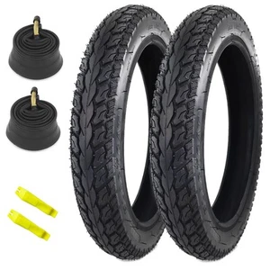 MAKELEN 2 Pack E-Bike Tire Kids Bike Tire 14x2.125 with 2 Tubes Strong Grip C... - Picture 1 of 7