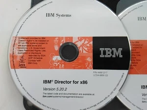 IBM Director for x86 Version 5.20.2 Install CD with Update 1 CD - Picture 1 of 2