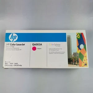 Original HP Tonerkartusche Magenta Q6003A 124A 1600 2600 geöffnet MwSt inkl. - Bild 1 von 4