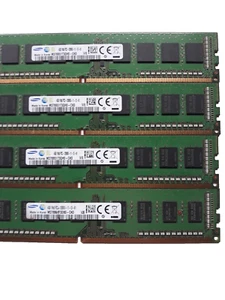 Samsung 1 x 4GB RAM Memory 1600 Mhz Desktop DDR3 PC3 12800u - Picture 1 of 1