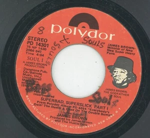" SUPER SCHLECHT, SUPERSLICK TEIL 1." james brown. POLYDOR 7 Zoll 1975. - Bild 1 von 2