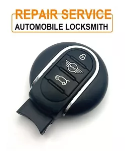Mini Cooper 2014 2018 Smart Fernbedienung Schlüsselanhänger Austausch Batteriegehäuse Reparatur Service - Bild 1 von 1