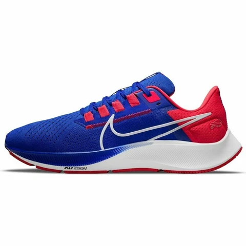 Buffalo Bills Nike Unisex Zoom Pegasus 38 Running Shoes Men's 12 NFL NIB New BUF Cover