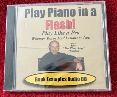 Play Piano in a Flash! Book Examples Audio CD - Audio CD  sealed new — 第 1/2 张图片