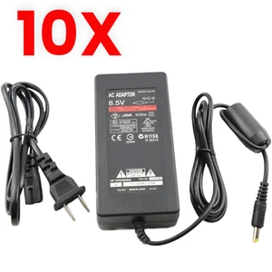 10X Power Supply For Sony Playstation 2 Slim PS2 Slim Charger TV Cable Adapter - Picture 1 of 1