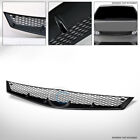 For 06-08 Honda Civic Coupe Glossy Black T-R Mesh Front Hood Bumper Grill Grille