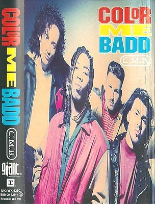 COLOR ME BADD C M B CASSETTE ALBUM Hip Hop RnB/Swing 1991 Giant Records :r debut - Image 1 of 4