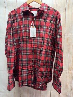Cloudveil Plaid Button Shirt Men Size Medium - Image 1 of 4