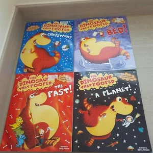 Tom Fletcher The Dinosaur That Pooped 4 Books Collection Ages 2+ Paperback Book - Picture 1 of 6