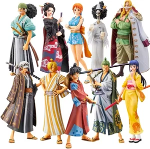 18cm One Piece Wano Action Figures β Luffy, Zoro, Sanji & More | Collectible Toy - Picture 1 of 37