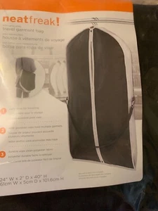 Neatfreak Travel Garment Bag with Detachable Carry Strap 2" Gusset NEW WITH TAGS - Picture 1 of 1