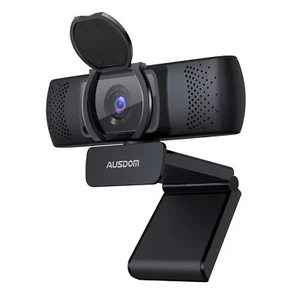 Webcam Autofokus Webcam mit Mikrofon Privatsphäre Plug and Play USB Computer ... - Bild 1 von 6