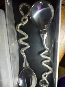 Cucchiaio e forchetta serpente 11,5'' di Haunted Manor - Foto 1 di 9